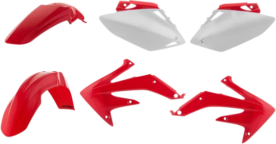 Acerbis Plastic Fender Body Kit Red White
