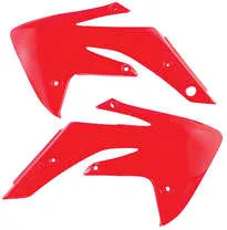 Acerbis Left Right Radiator Shrouds Red