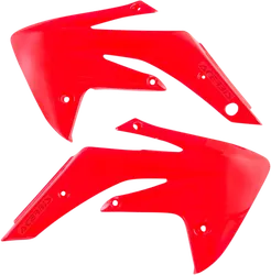 Acerbis Left Right Radiator Shrouds Red