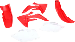 Acerbis Plastic Fender Body Kit Red White