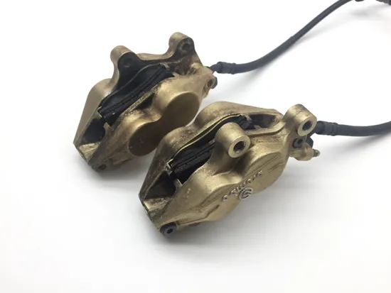 Left Right Front Brake Calipers Pads Set Aprilia RST1000 Futura 2135