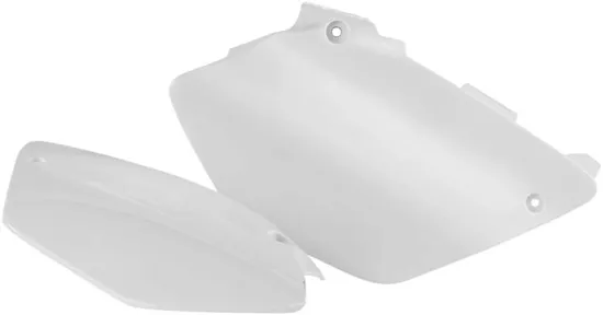 Acerbis Side Panel Number Plates White