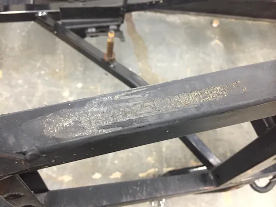 Frame Chassis 1999 Polaris Trail Boss 250 2154 10