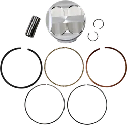 JE Piston Kit Rings Pins Round STD 100mm Bore 11.5:1
