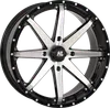 HL10 Front Rear Wheel Gloss Black Machined 20x7 4/156 4+3 10mm