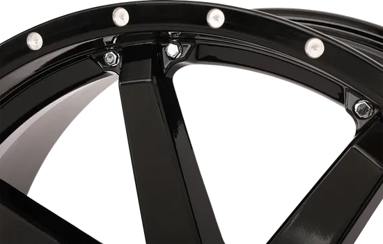 HL10 Front Rear Wheel Gloss Black 20x7 4/137 4+3 10mm