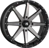 HL10 Front Rear Wheel Matte Black Smoke 20x7 4/156 4+3 10mm