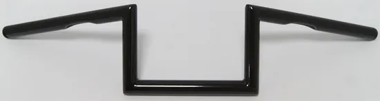 Harddrive Dimpled Gloss Black Z Handlebar 6in Rise