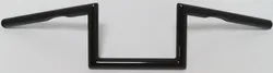Harddrive Dimpled Gloss Black Z Handlebar 6in Rise