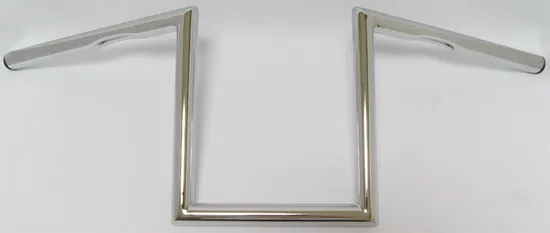 Harddrive Dimpled Chrome Z Handlebar 10in Rise