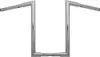 Harddrive Chrome Fat Z Handlebar 1 1/4 31.5 W 16 H
