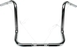 Harddrive Bagger Ape Hanger Handlebars 1.25 x18 Rise Chrome TBW