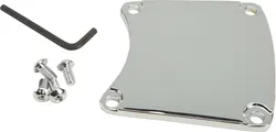 Harddrive Chrome Aluminum Primary Chain Inspection Cover w Forward Controls