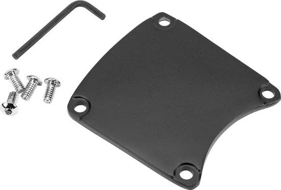 Harddrive Black Aluminum Primary Chain Inspection Cover w Forward Controls