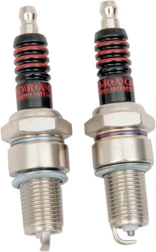 Drag Specialties Spark Plug Set Pair BPR7ES-11