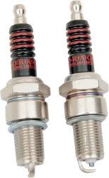 Drag Specialties Spark Plug Set Pair BPR7ES-11