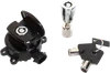 DS Ignition Key Switch w Fork Lock Black
