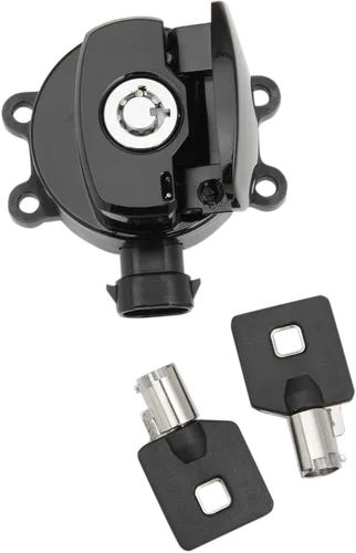 DS Side Hinge Ignition Key Switch Black