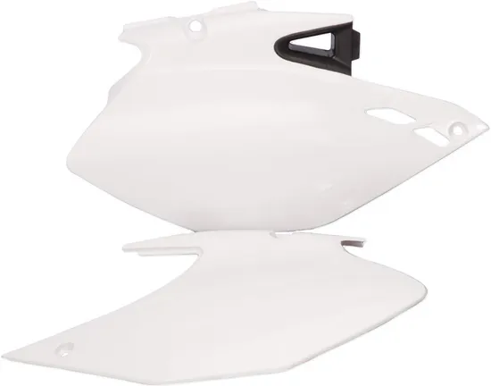 Acerbis Side Panel Number Plates White