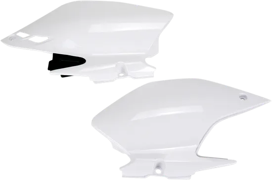 Acerbis Side Panel Number Plates White