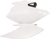 Acerbis Side Panel Number Plates White
