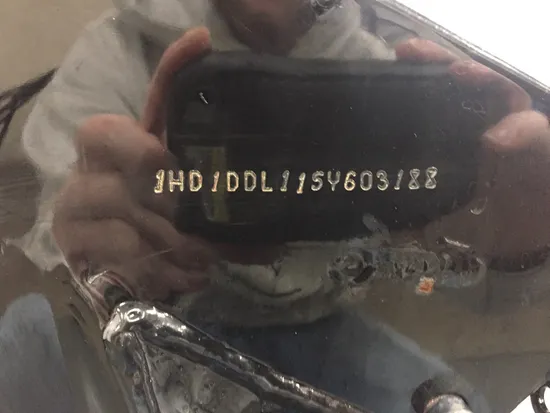 Main Frame Chassis CLN Ready To Go 1995 Harley-Davidson Electra Glide FLHT 2274