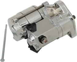 Chrome High Performance Starter Motor 1.7kW