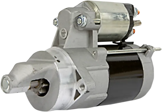 Parts Unlimited Black Replacement Starter Motor