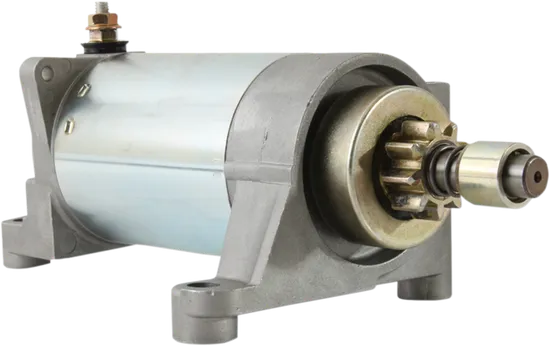 Parts Unlimited Silver Replacement Starter Motor