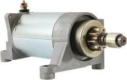Parts Unlimited Silver Replacement Starter Motor