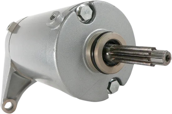 Parts Unlimited Silver Replacement Starter Motor
