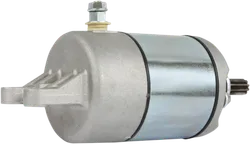 Parts Unlimited Silver Replacement Starter Motor