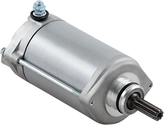 Parts Unlimited Silver Replacement Starter Motor