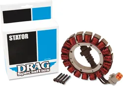 Drag Specialties Uncoated Alternator Stator Generator 38 Amps