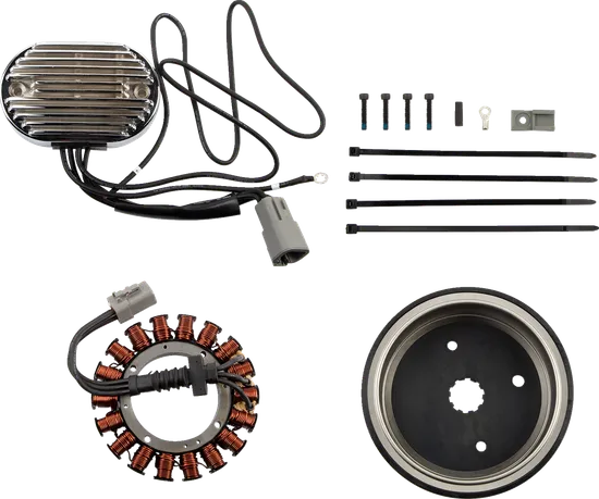 Chrome 38A Charging System Rotor Stator Regulator