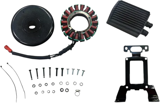 Black 54A High Output Charging System Kit