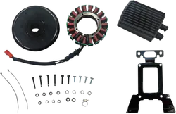 Black 54A High Output Charging System Kit