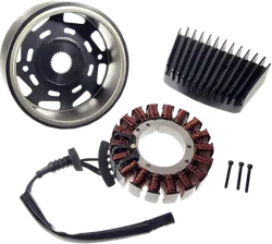 DS 48A Black Charging System Kit Stator Regulator