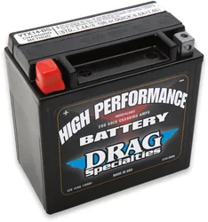 Drag Specialties Factory-Activated High-Performance AGM Maintenance-Free Battery