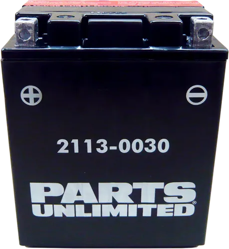 Parts Unlimited AGM Maintenance Free BatteryYTX14AHBS