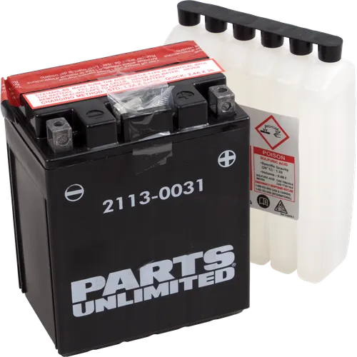 Parts Unlimited AGM Maintenance-Free Battery