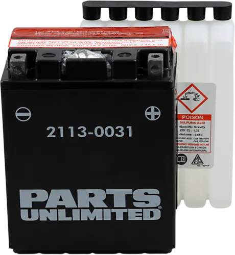 Parts Unlimited AGM Maintenance-Free Battery