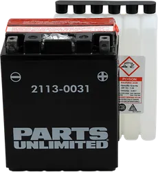 Parts Unlimited AGM Maintenance-Free Battery
