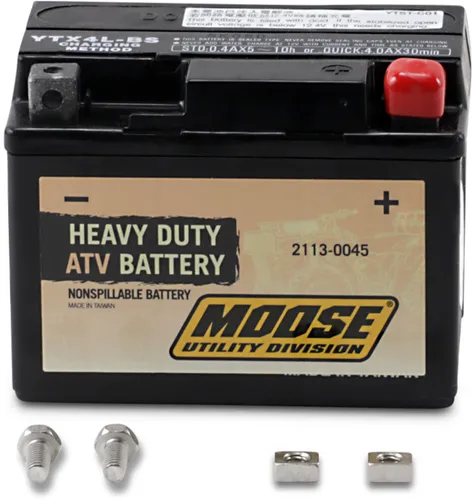 Moose Utility Factory-Activated AGM Maintenance-Free Battery