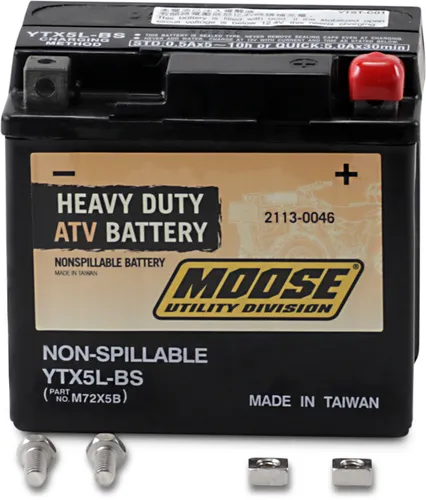 Moose Utility Factory-Activated AGM Maintenance-Free Battery