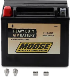 Moose Racing Factory-Activated AGM Maintenance-Free Battery