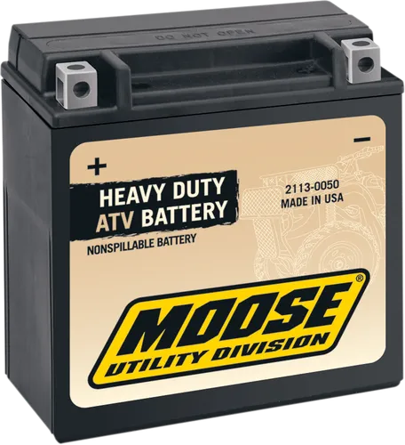 Moose Utility Factory-Activated AGM Maintenance-Free Battery