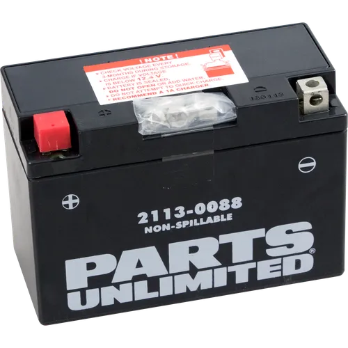 Parts Unlimited AGM Maintenance Free Battery YT9B-BS