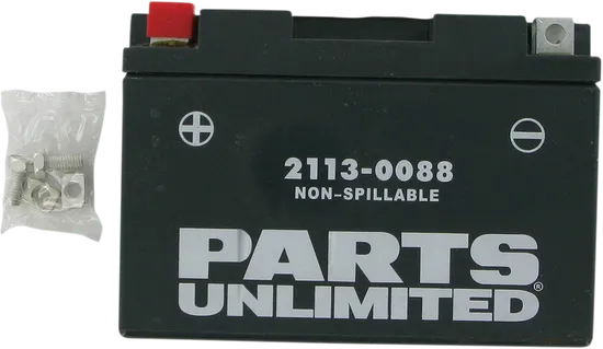 Parts Unlimited AGM Maintenance Free Battery YT9B-BS