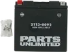 Parts Unlimited AGM Maintenance Free Battery YT14B4